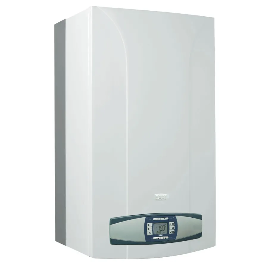 Котел газовый BAXI LUNA3 COMFORT 240 i настенный, 2 конт., откр.кам.сгор. с выносной п/у