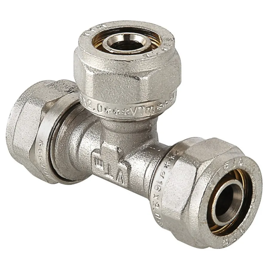 Тройник обжимной 26*20*16 (Valtec) VTm.331
