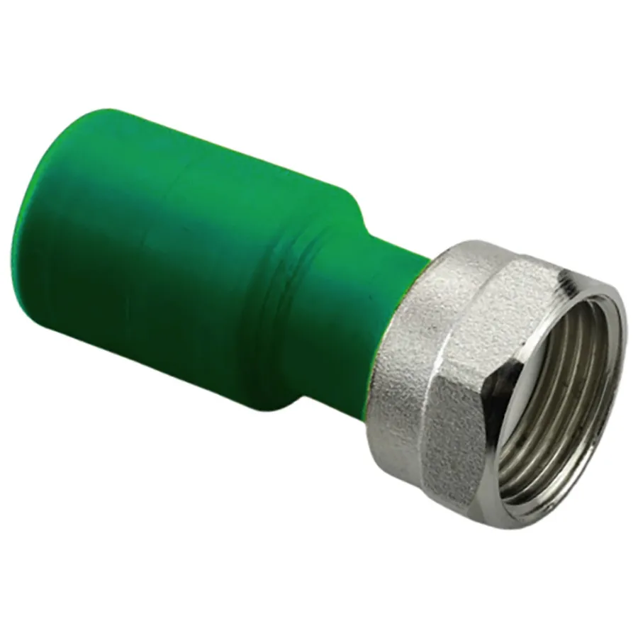 Муфта ПП AntiFire с накидной гайкой D40-1 1/4" Green 034041