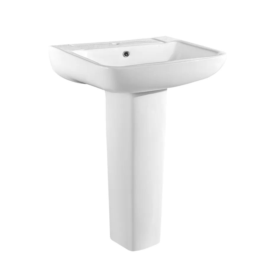 Раковина с пьедесталом Loranto Лири 550х425х830 санфаянс (CS-BMP009)