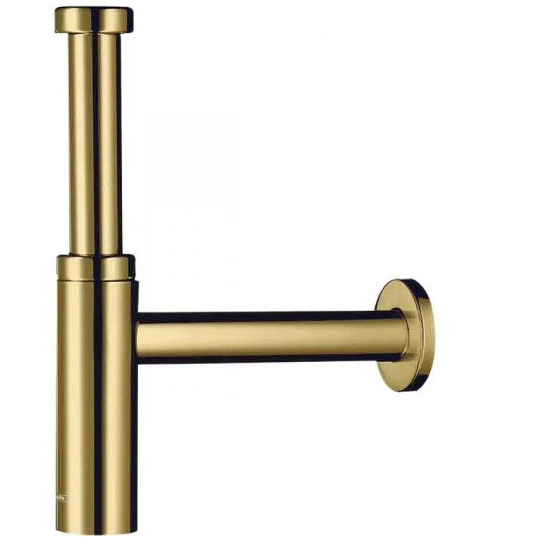 Сифон для раковины Hansgrohe Flowstar S, полированное золото (52105990)