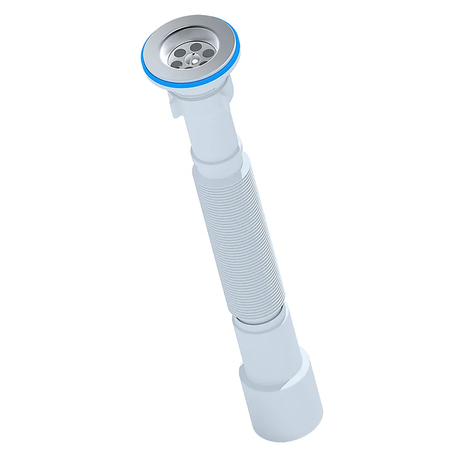 Сифон гофрированный Ани Пласт 1 1/4"*40/ 50 (391-801мм) (G206)