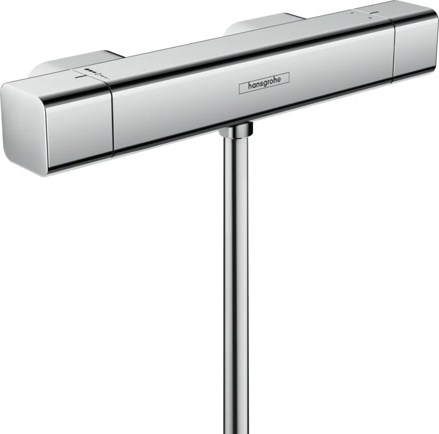 Смеситель для душа Hansgrohe Ecostat E с термостатом, хром (15773000)
