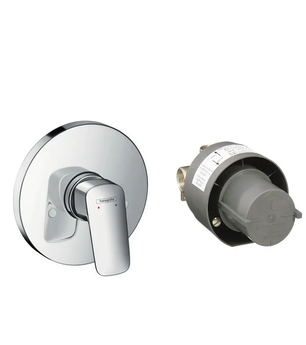 Смеситель для душа Hansgrohe Logis, однорычажный, хром (71666000)