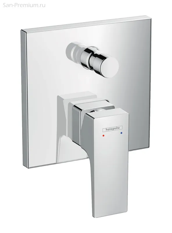 Смеситель для ванны Metropol, однорычажный, с рычаговой рукояткой,  хром Hansgrohe 32546000