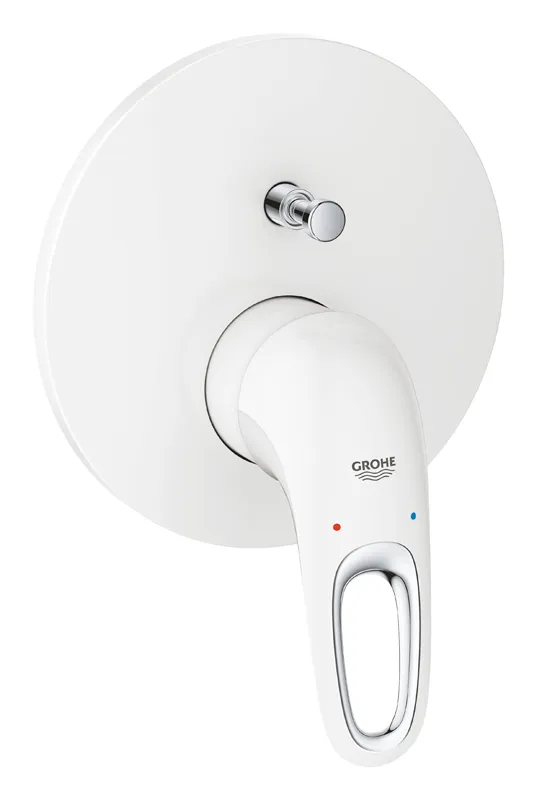 Внешняя часть смесителя для ванны GROHE Eurostyle 2015 Solid, белая луна (24049LS3)
