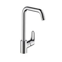 Смеситель для кухни Hansgrohe Focus E2 керамический картридж, сталь (31820800)