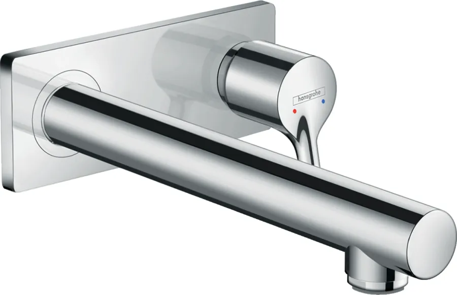 Смеситель для раковины Hansgrohe Talis S, однорычажный, настенный монтаж, хром (72111000)