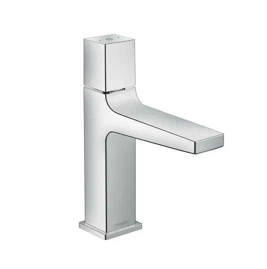 Смеситель для раковины Hansgrohe Metropol Select, с рукояткой Select, со сливным клапаном Push-Open, хром (32571000)