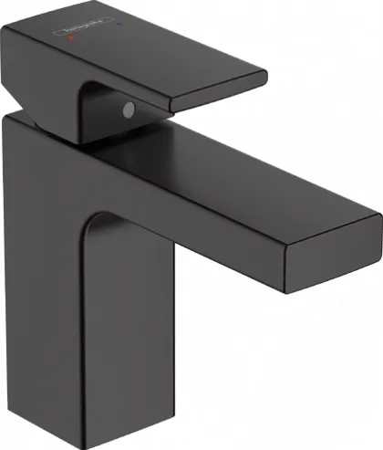 Смеситель для раковины Hansgrohe Vernis Shape, матовый чёрный (71569670)