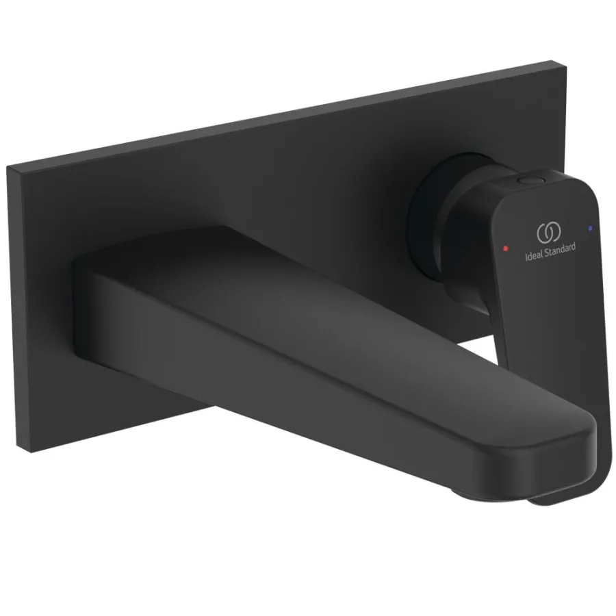 Смеситель для раковины Ideal Standard CERAPLAN встраиваемый, черный матовый (BD244XG)