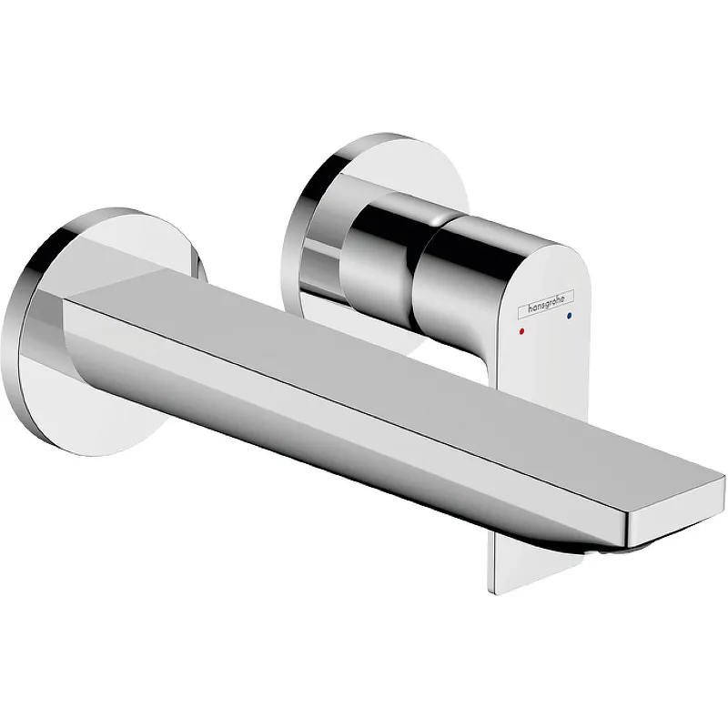 Смеситель для раковины-чаши Hansgrohe Rebris E внешняя часть, излив 20 см, хром (72568000)