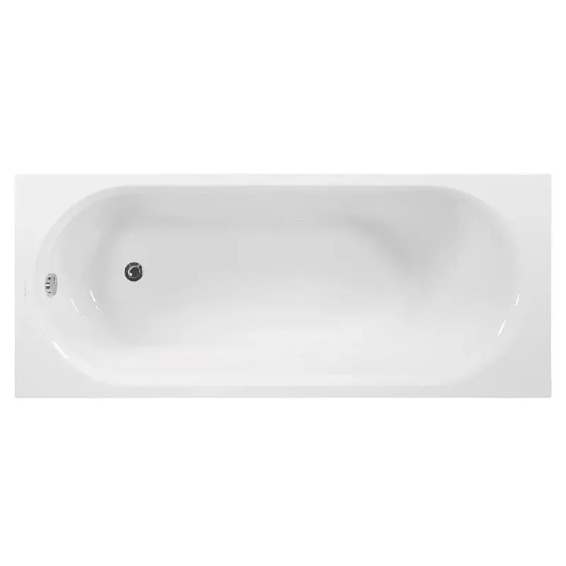 Ванна акриловая VAGNERPLAST KASANDRA прямоугольная, 150х70 см, белая (VPBA157KAS2X-04)