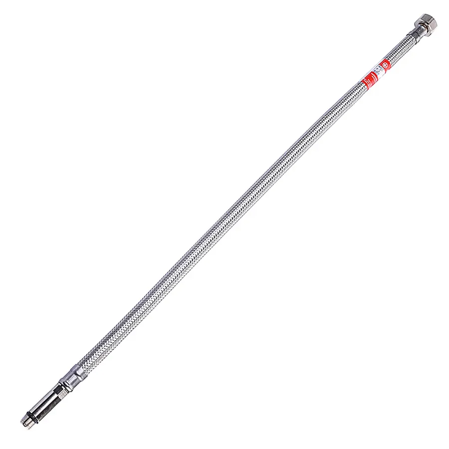 Гибкая подводка Tucai 40 см в полимерной ACB (антикоррозийной) оплетке 1/2-M10x1 L37, Г/Ш (203168)