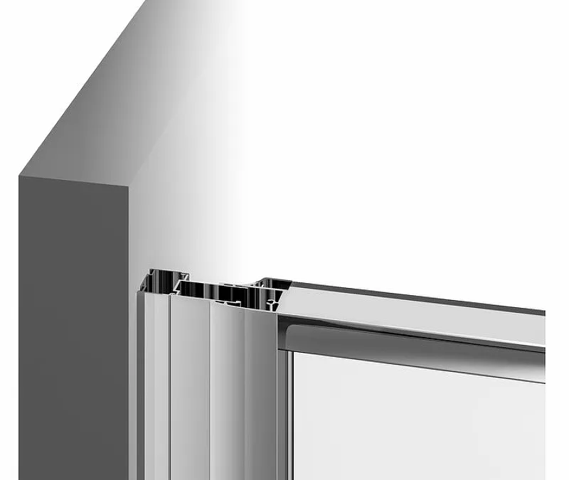 Душевая дверь Ravak Pivot PDOP1-90 распашная, стекло Transparent профиль Белый, ручка Белая (03G70101Z1)