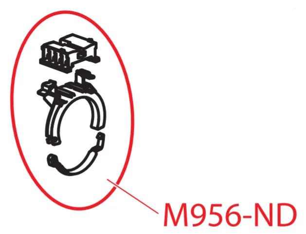 Держатель отходов подвижный M956