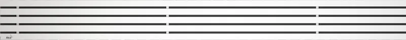 Решетка для желоба Alca Plast, нержавеющая сталь, хром матовый (STREAM-750M)