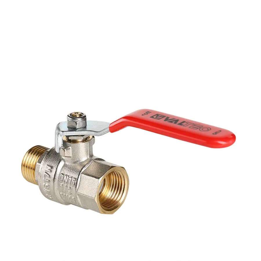Кран шаровой Valtec BASE, стальная рукоятка 1 1/2" вн.-нар. (VT.215.N.08)