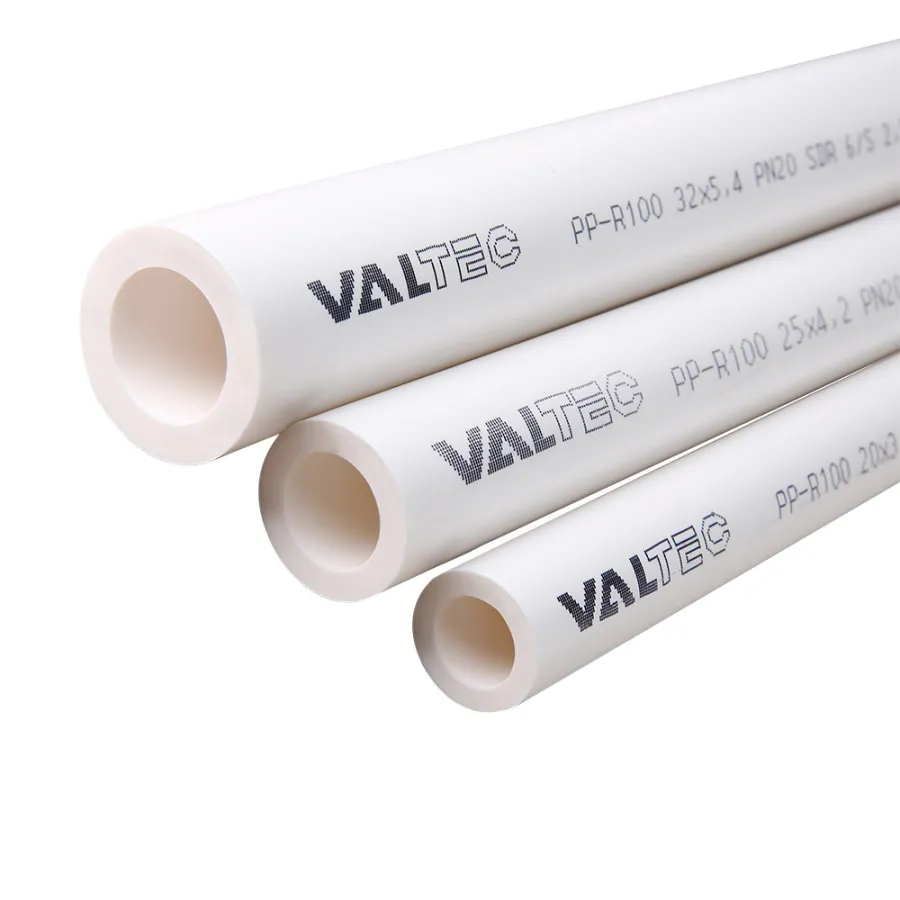 ТРУБА PP-R VALTEC, PN 20, 20 MM (белый) (VTp.700.0020.20)