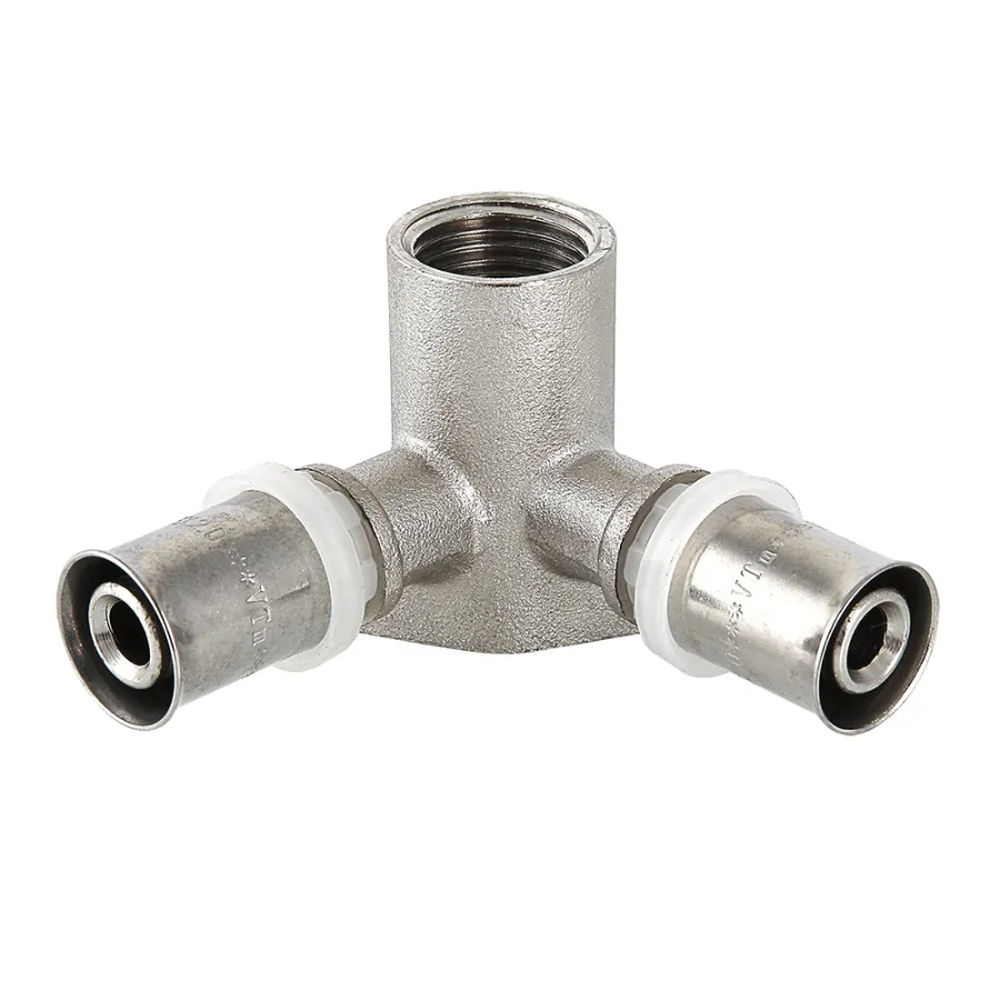 Водорозетка пресс проходная Valtec 16х1/2" (VTm.234.N.160416)