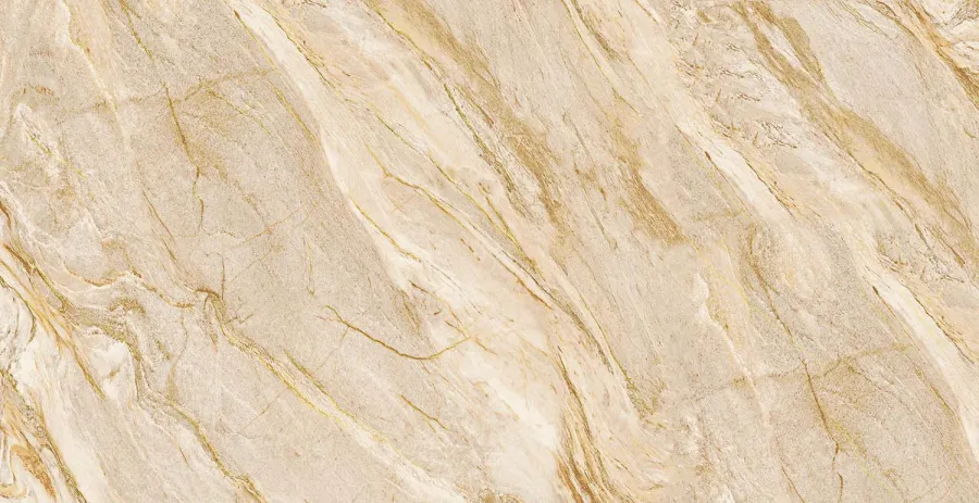 Плитка керамогранитная AZARIO Дезерт Голд 60x120 карвинг (H18004007G)