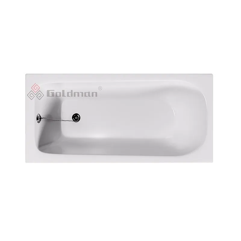 Ванна чугунная  Goldman Classic 160х70х40, с ножками, без ручек