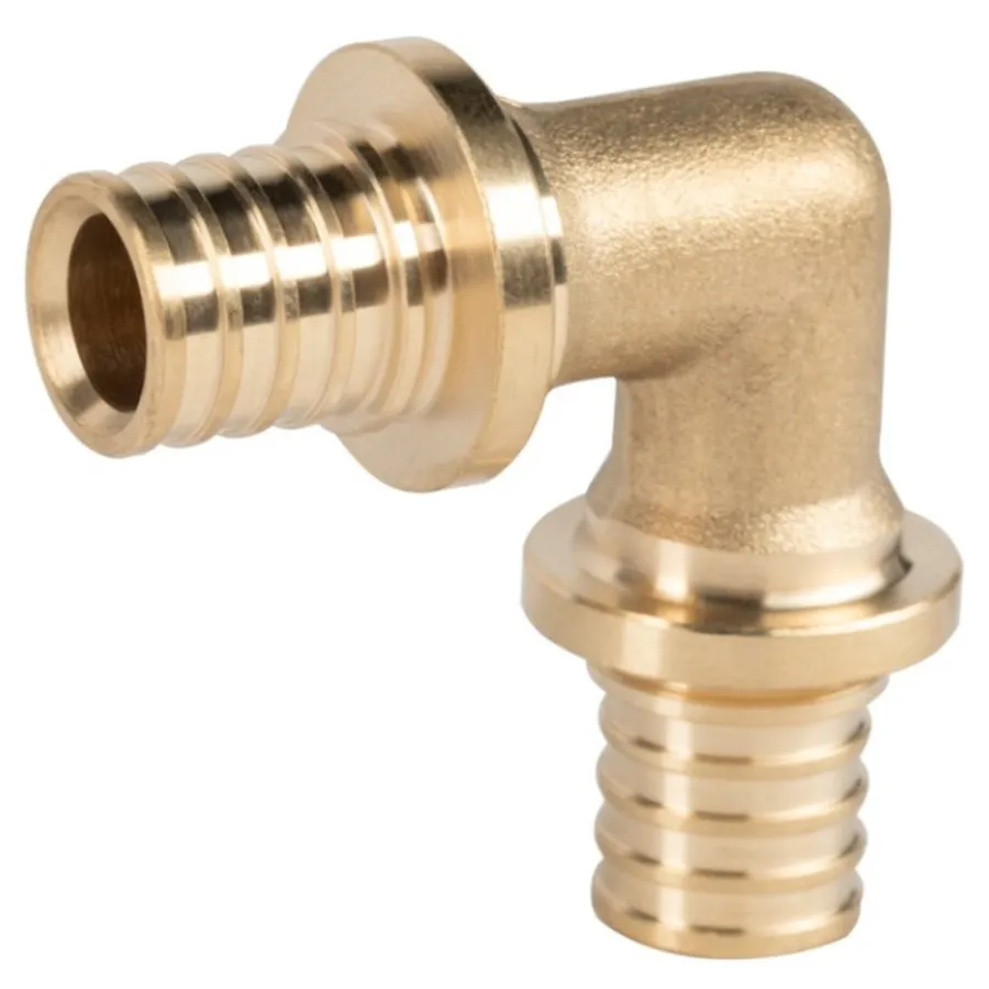Угол Royal Thermo ritable аксиальный, латунь 90 гр.20