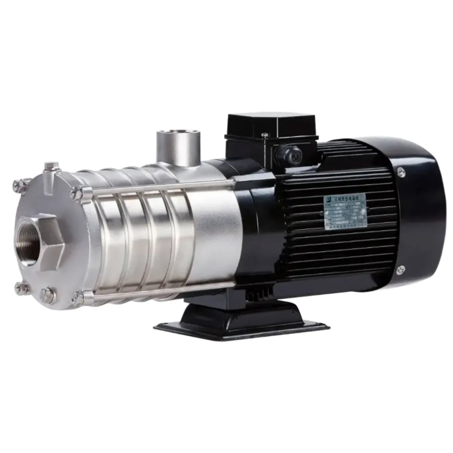 Насос горизонт.многоступ. CNP CHL 12-40, 2,4 кВт, резьб, 3х220В/3х380В, 50 Гц, нерж, 70 С