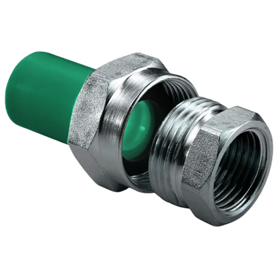 Муфта комбинир. раз. ПП AntiFire D32-1 1/4"ВР Green 034064