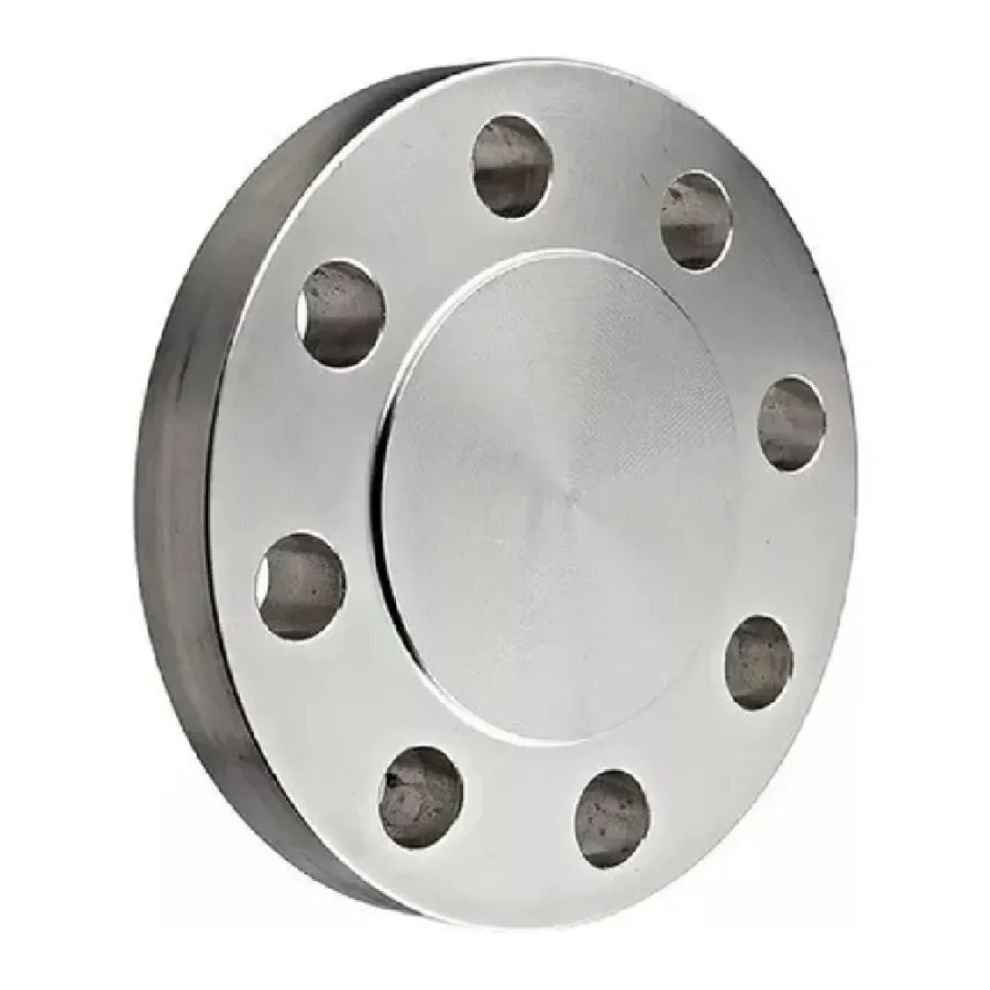Заглушка стальная фланцевая d 200 Ру10 (М20, 8 отв.)