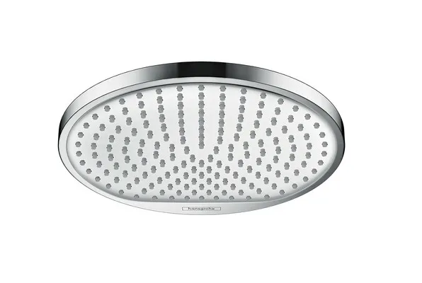 Верхний душ Hansgrohe Crometta S 240 1jet, круглый, белый/хром (26723000)