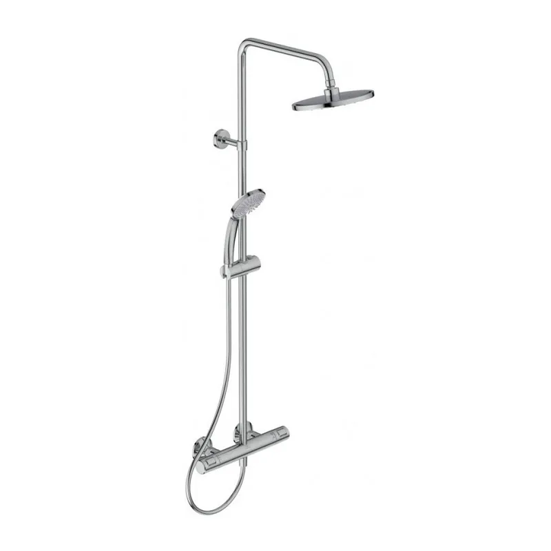 Душевая колонна Ideal Standard Ceratherm T25 в комплекте с термостатическим смесителем для душа (A7208AA)