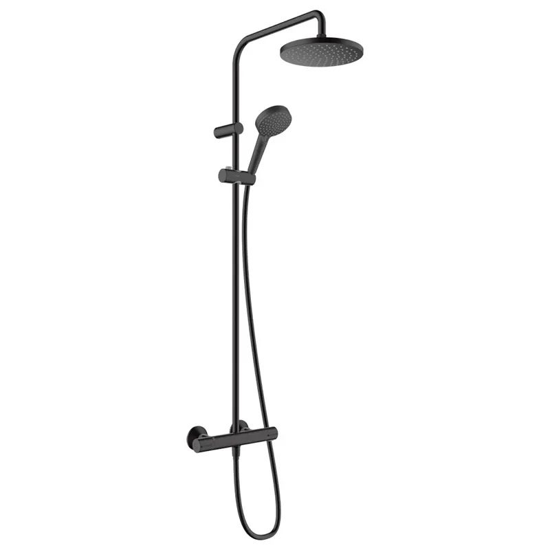 Душевая колонна Hansgrohe Vernis Blend, черный (26276670)
