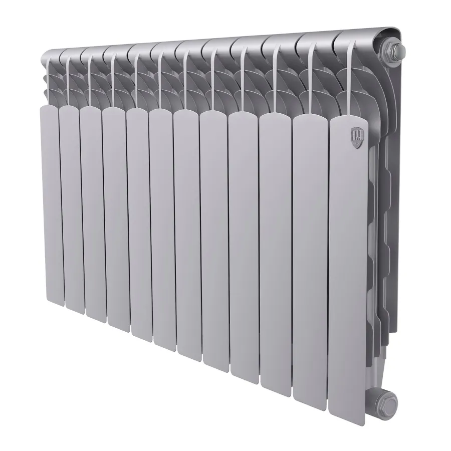 Радиатор Royal Thermo Revolution Bimetall 500 2.0/Silver Satin – 12 секц.