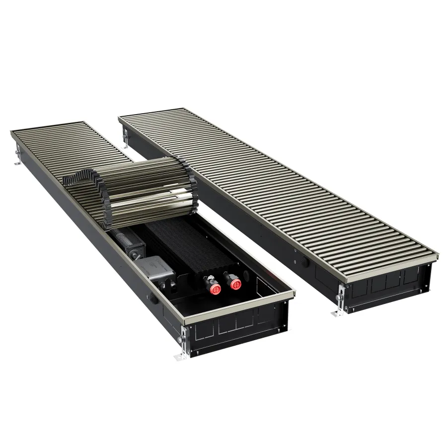 Конвектор внутрипольный Royal Thermo ATRIUM TURBO-90/250/3000-DG-U-LB