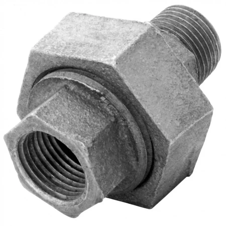 Соединитель FITTEX чуг "американка" Ду15 (1/2") м/р