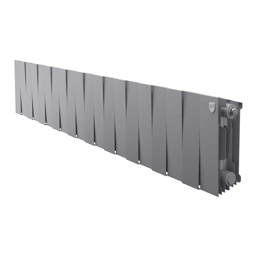 Радиатор биметаллический Royal Thermo PianoForte 200 Серебристый - 20 секц.
