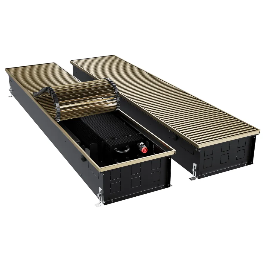 Конвектор внутрипольный Royal Thermo ATRIUM TURBO-150/300/1700-DG-U-AU