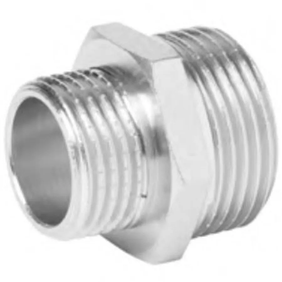 Ниппель переходной VIEIR НН 1/2"х3/4" тяж.никел. SHN34-Z