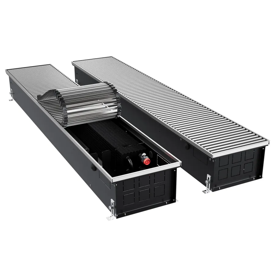 Конвектор внутрипольный Royal Thermo ATRIUM TURBO-150/250/1000-DG-U-NA