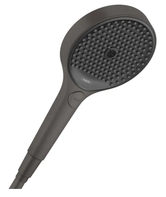 Ручной душ Hansgrohe Rainfinity 130 3jet EcoSmart  шлифованный черный хром (26865340)