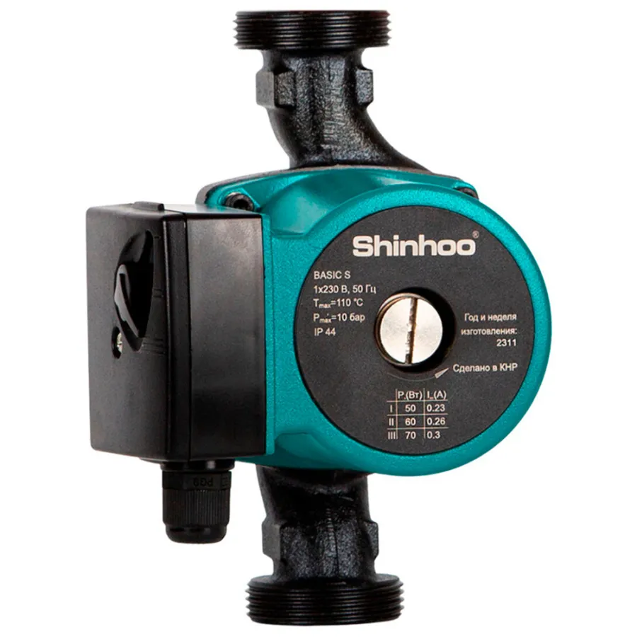 Насос циркуляционный Shinhoo BASIC S 25-4S 180