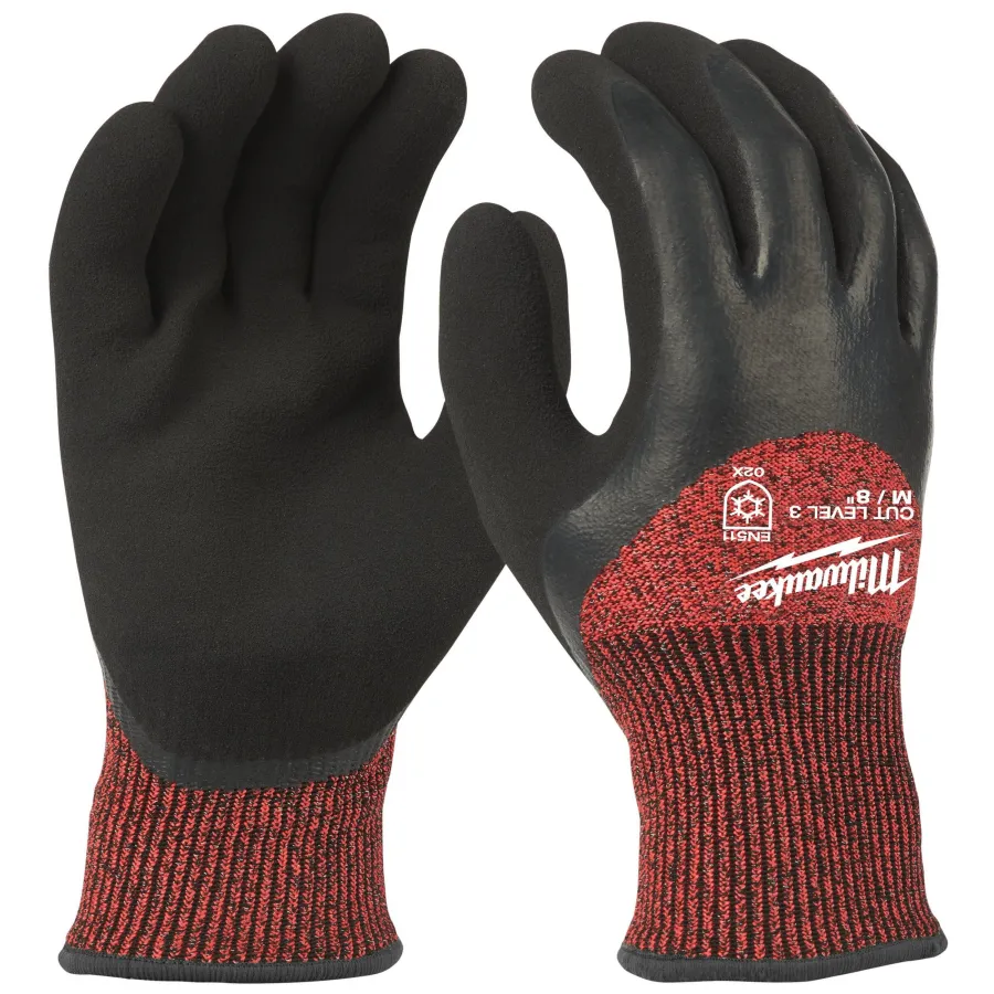 Перчатки защитные Milwaukee Winter Cut level 3/C S/7