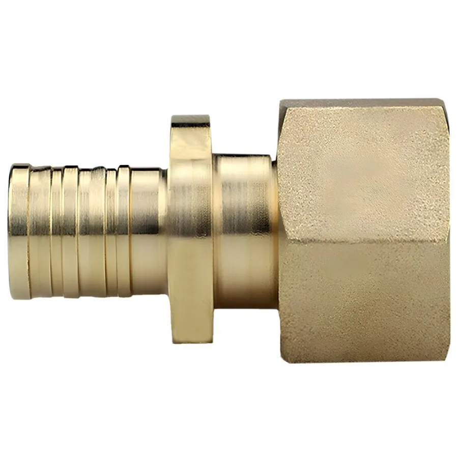 Муфта VARMEGA Slide-fit переходная (переходник) ВР, 25х3/4", аксиальная, латунь, VM51316