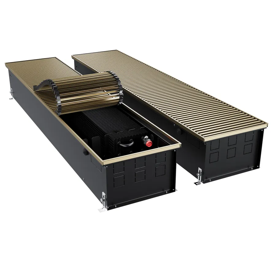 Конвектор внутрипольный Royal Thermo ATRIUM TURBO-190/300/2800-DG-U-AU