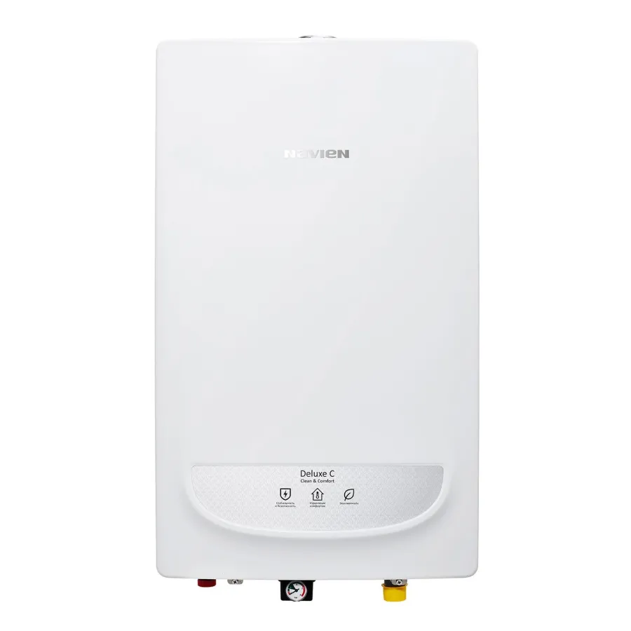 Котел газовый Navien Deluxe C -13k, настенный, 2 конт., закр.кам.сгор.