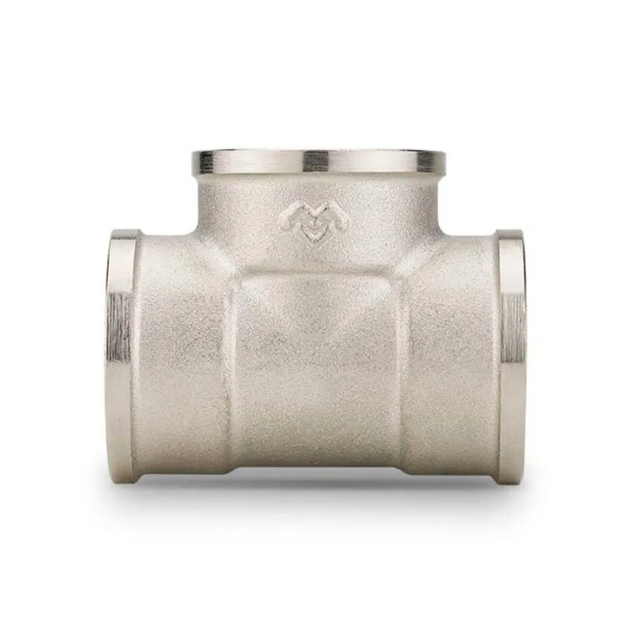 Тройник Varmega ВР равносторонний 1 1/4", никелированный