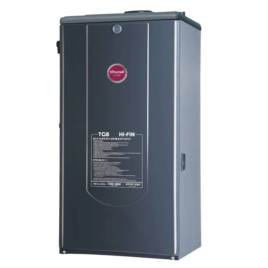 Котел газовый KITURAMI TGB HiFin-17 напольный, 2 конт., закр.кам.сгор. сталь