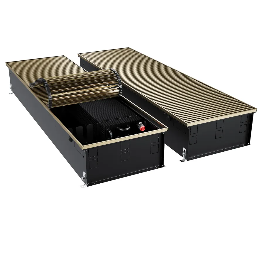 Конвектор внутрипольный Royal Thermo ATRIUM TURBO-190/400/2900-DG-U-AU