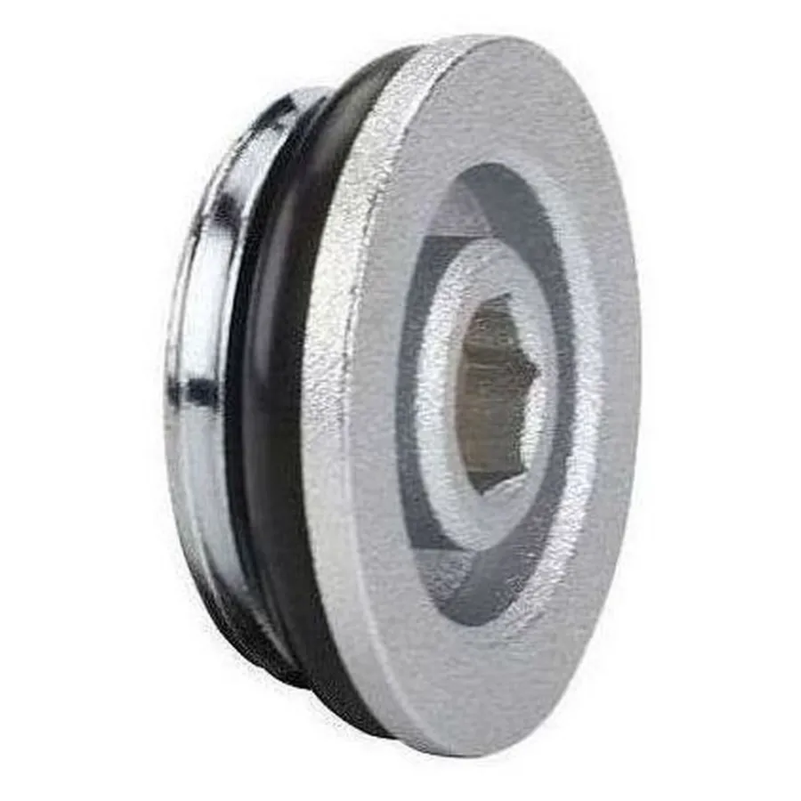 Заглушка латунная VARMEGA хром НР 1" VMTF74-C000006